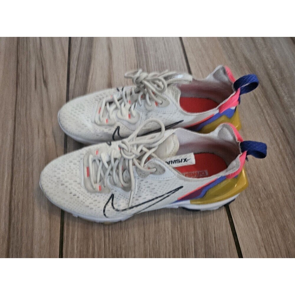 Size 9 - Nike React Vision White Astronomy Blue Women's Casual Sneakers - Picture 3 of 13